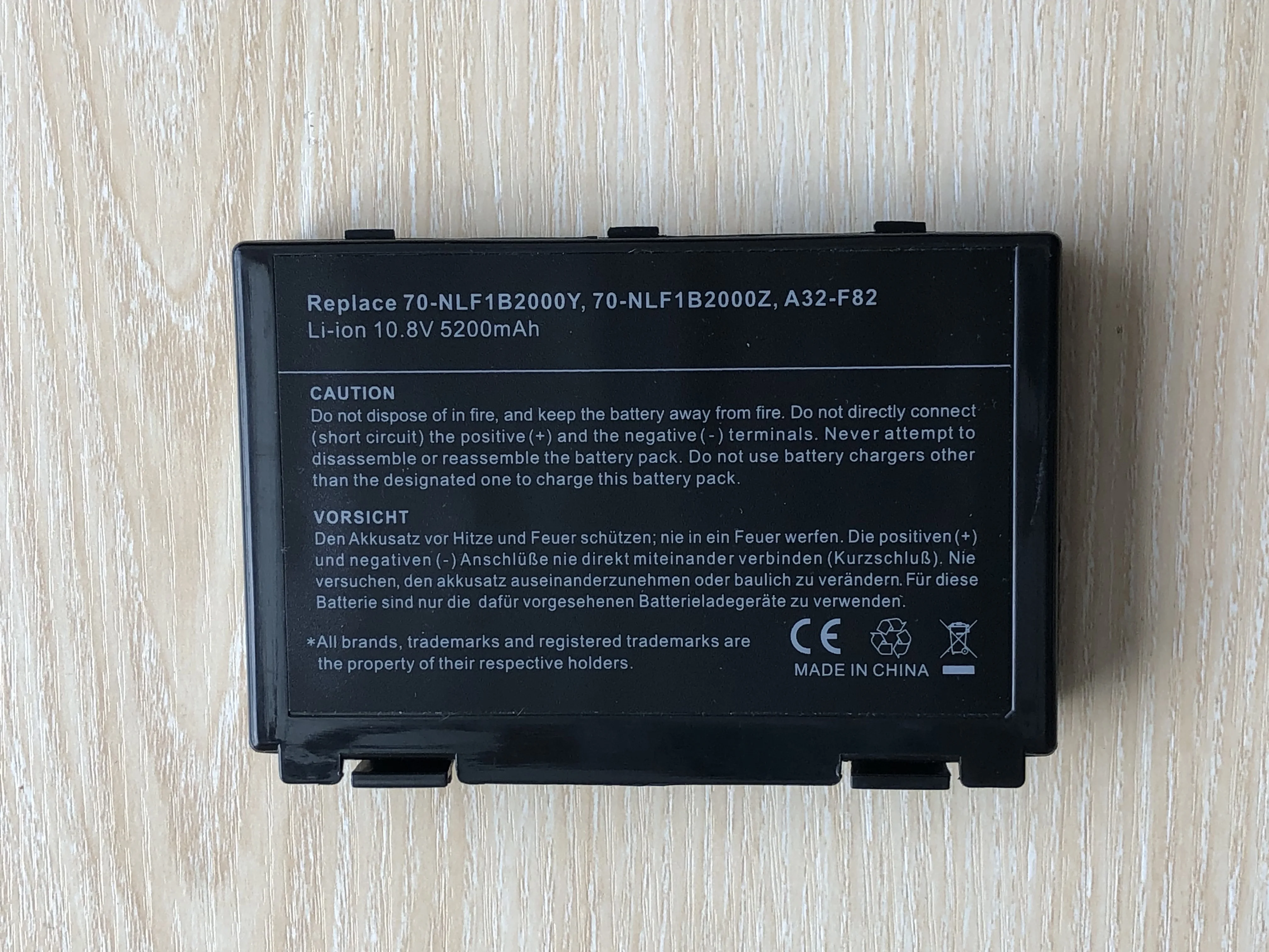 Аккумулятор для Asus a32-f82 a32 f82 F52 k50ij k50 K51 k50ab k40in k50id K40 K42 k42j k50in k60 k61 k70 по специальной