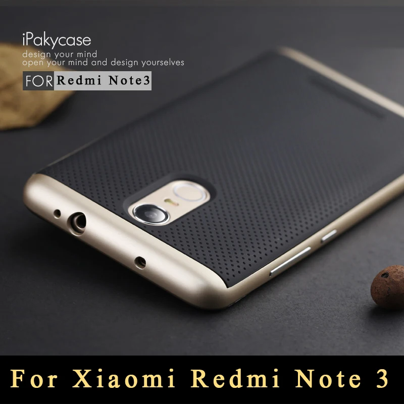 Чехол для Redmi Note 3 iPaky чехол xiaomi Pro Prime силиконовая задняя крышка + рамка ПК Xiaomi чехлы