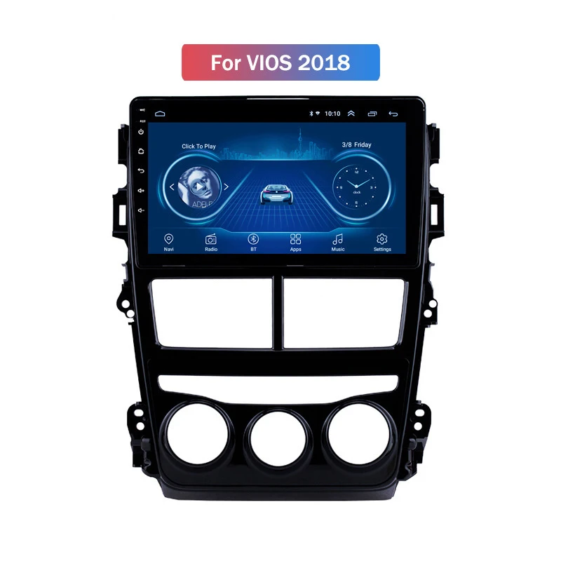 Для Toyota Vios 2018 Android Smart Реверсивный дисплей изображения Мультимедиа Аудио Видео