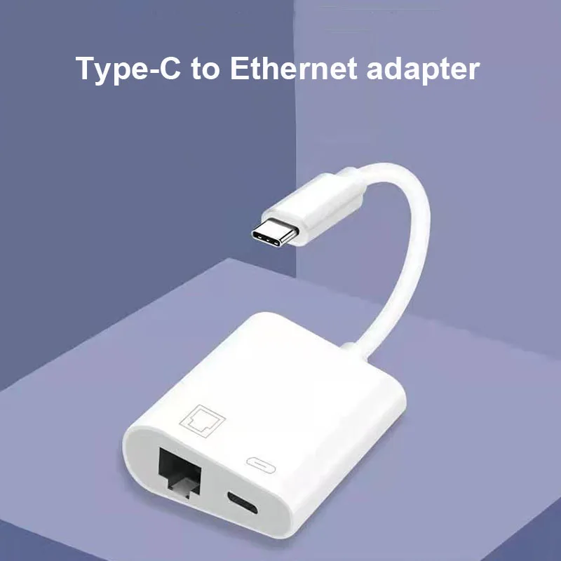 Type C к Ethernet Lan RJ45 USB концентратор адаптер для MacBook Samsung S8 Huawei P30 док-станция xiaomi TV PD