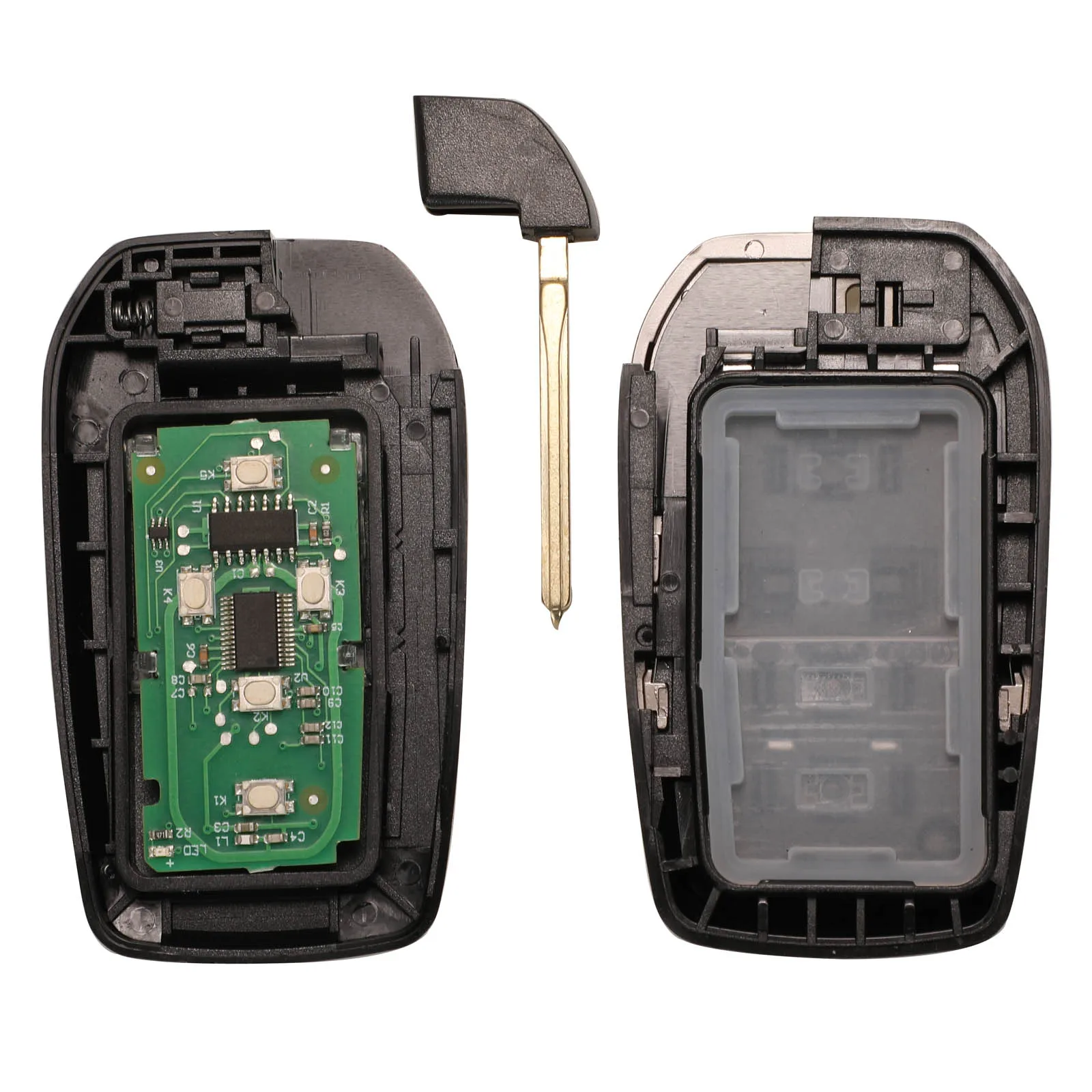 Kutery 5 кнопок Fod 315 МГц 71 чип ASK умный дистанционный ключ для Toyota Previa Alphard Board No: 0780 /