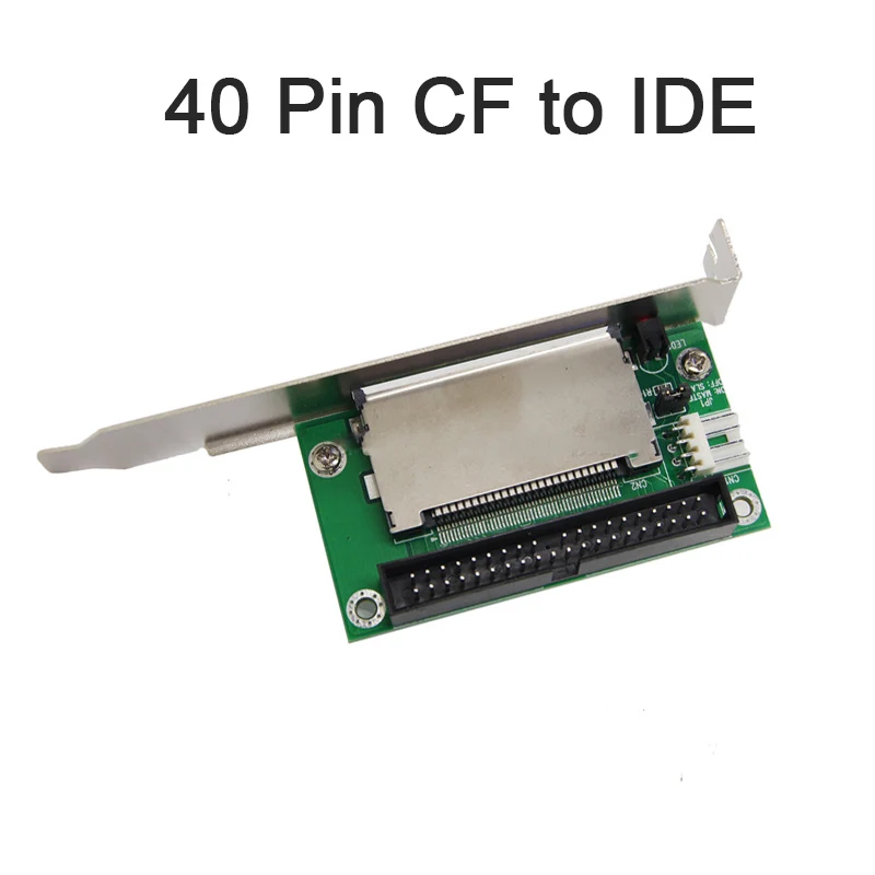 Фото 40-контактный CF для IDE/SATA Compact Flash карта адаптер Загрузочный конвертер карты |