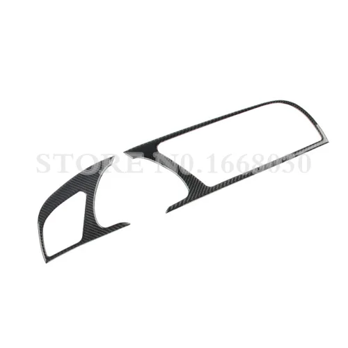 Консоль из углеродного волокна приборная панель литье крышка для Audi A5 S5 2008-2016 2 шт.