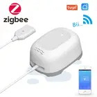 Датчик утечки воды Tuya Zigbee 3,0, датчик со звуковым сигналом, работает с приложением