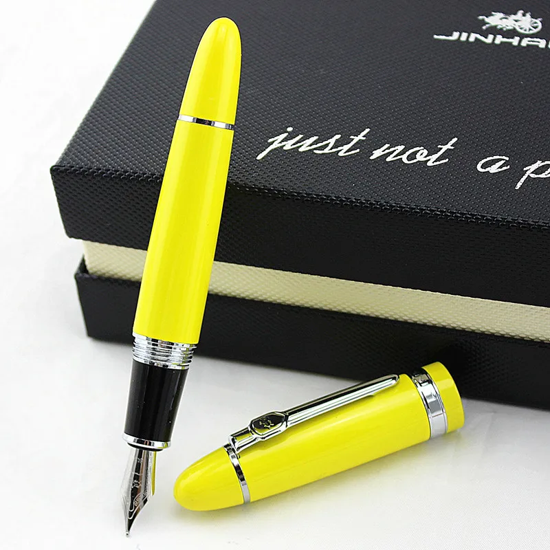 JINHAO 159 металлический бренд F Перо авторучка высокое качество чернильные ручки школьные бизнес принадлежности для студентов подарок