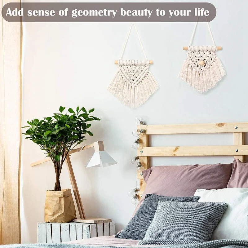 

Tassel Wall Hanging Decoration Hand-Woven Tapestry Tassel Wall Hanging Decoration Bohemian Wall Hanging for Decoration