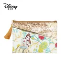 Оригинальная мультяшная многофункциональная косметичка Disney, Большая вместительная сумка для хранения, портативная косметичка на молнии