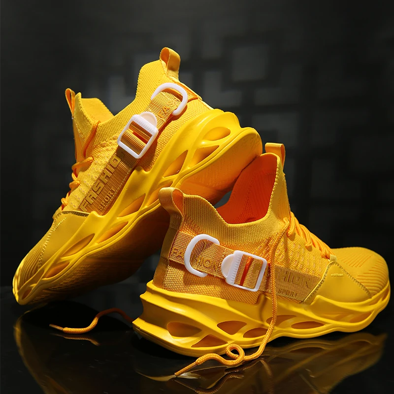 Новинка 2020! Уличные мужские кроссовки для бега спортивные высокого