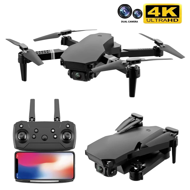 

idg New S70 PRO Drone Profession 4K HD Dual Camera Foldable Quadcopter WiFi FPV Real-Time Transmission Dron RC Drone Toys Gifts