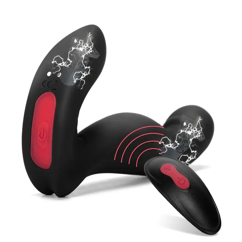 Массажер простаты Вибратор Анальная пробка фаллоимитатор мощный двигатель 9