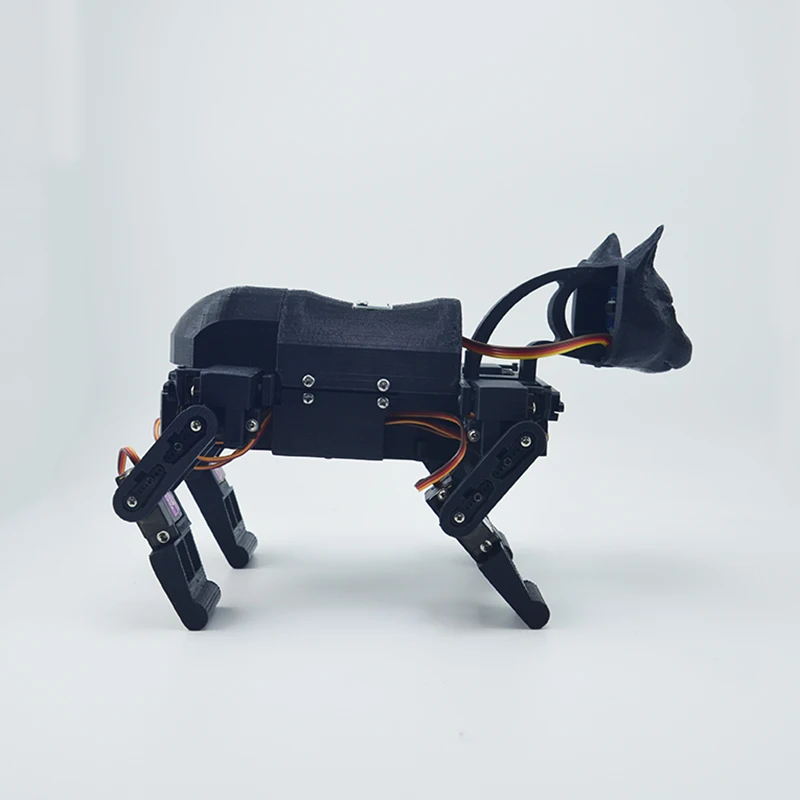 12 Dof квадрупед бионический робот Cat Arduino Программирование оригинальный открытый