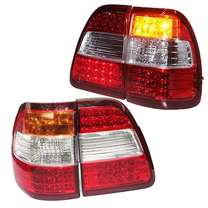Бесплатная доставка для Toyota Land Cruiser LC100 4700 FJ100 светодиодный задние фонари Красный