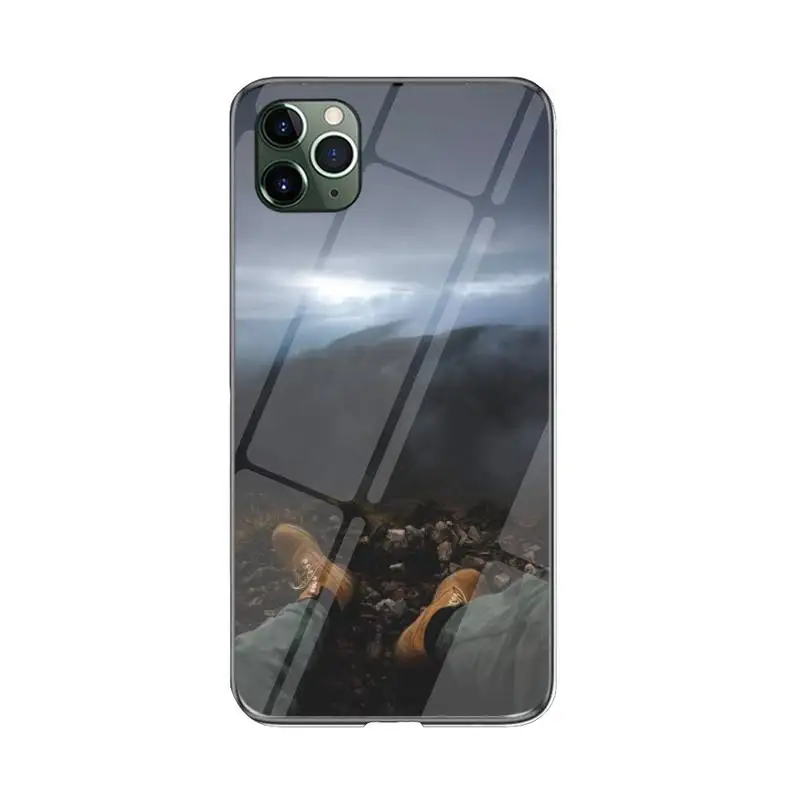 

FHNBLJ Mountain Adventure Phone Case For iPhone 12 mini 12 PRO Max 11 pro XS MAX 8 7 6 6S Plus X XR cover