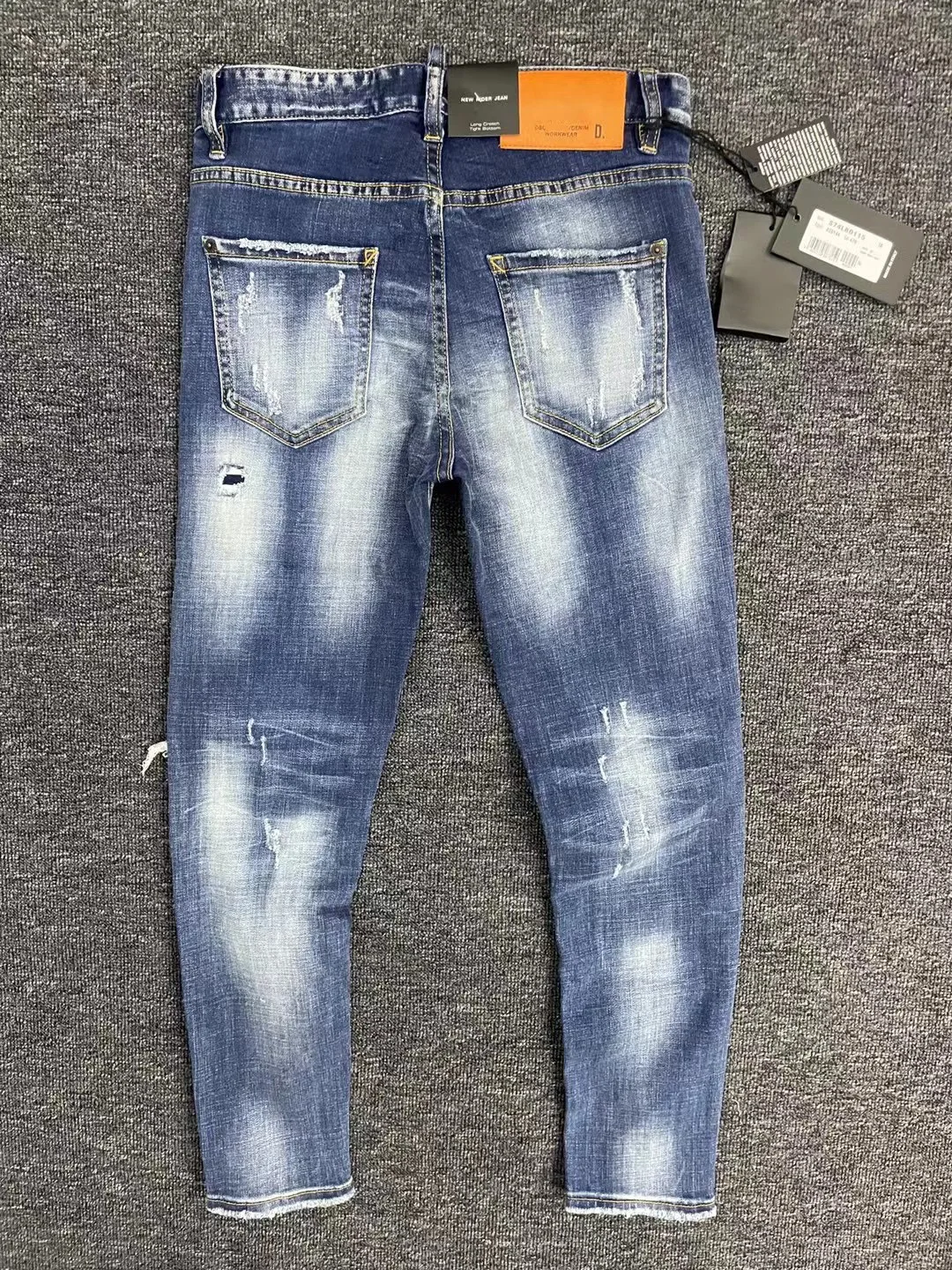 DSENQI женские рваные джинсы для женщин узкие DSQ брюки верхняя одежда 506 | Женская