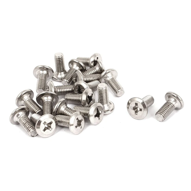 M6x15mm потайной плоской головкой Phillips болты винт крепеж 20 шт|Винты| |