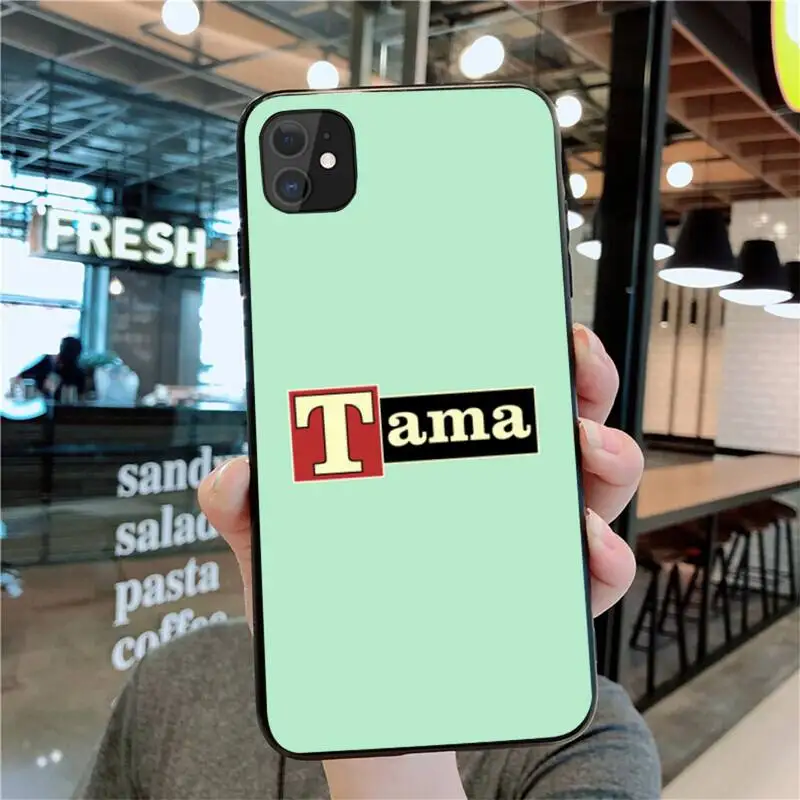 

HPCHCJHM TAMA Drums Customer Phone Case for iPhone 11 pro XS MAX 8 7 6 6S Plus X 5S SE 2020 XR case