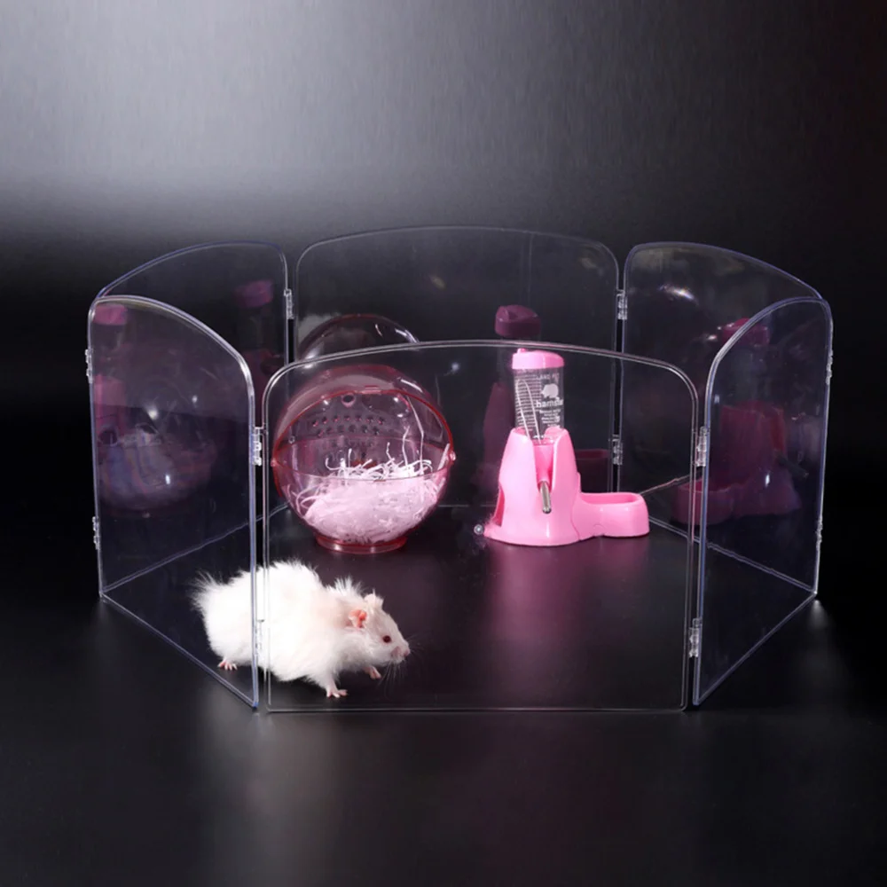 

1 Set Portable Pet Playpen Indoor Outdoor Small Animal Cage Playground Fence