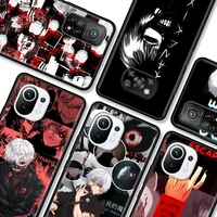 phone case for xiaomi pocophone f1 poco x3 nfc x3 gt x3 pro m3 pro 5g f3 gt soft cover back funda capa tokyo ghoul trendy anime