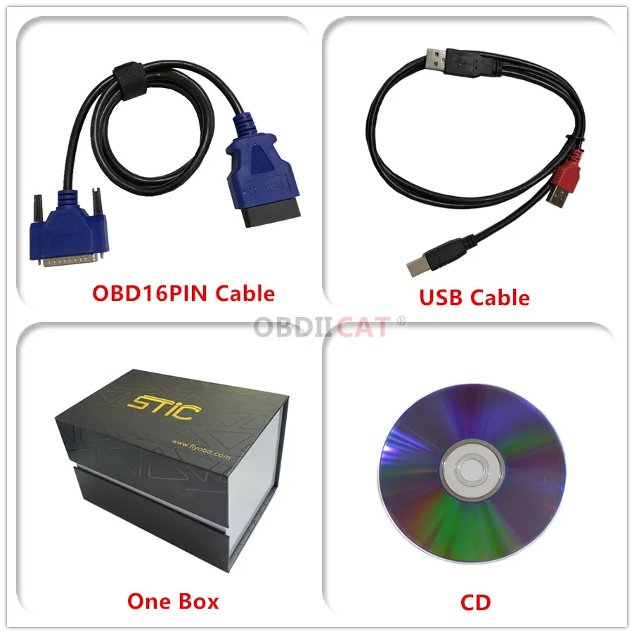 Профессиональное автомобильное решение FlyOBD IDS 3 автоматический диагностический