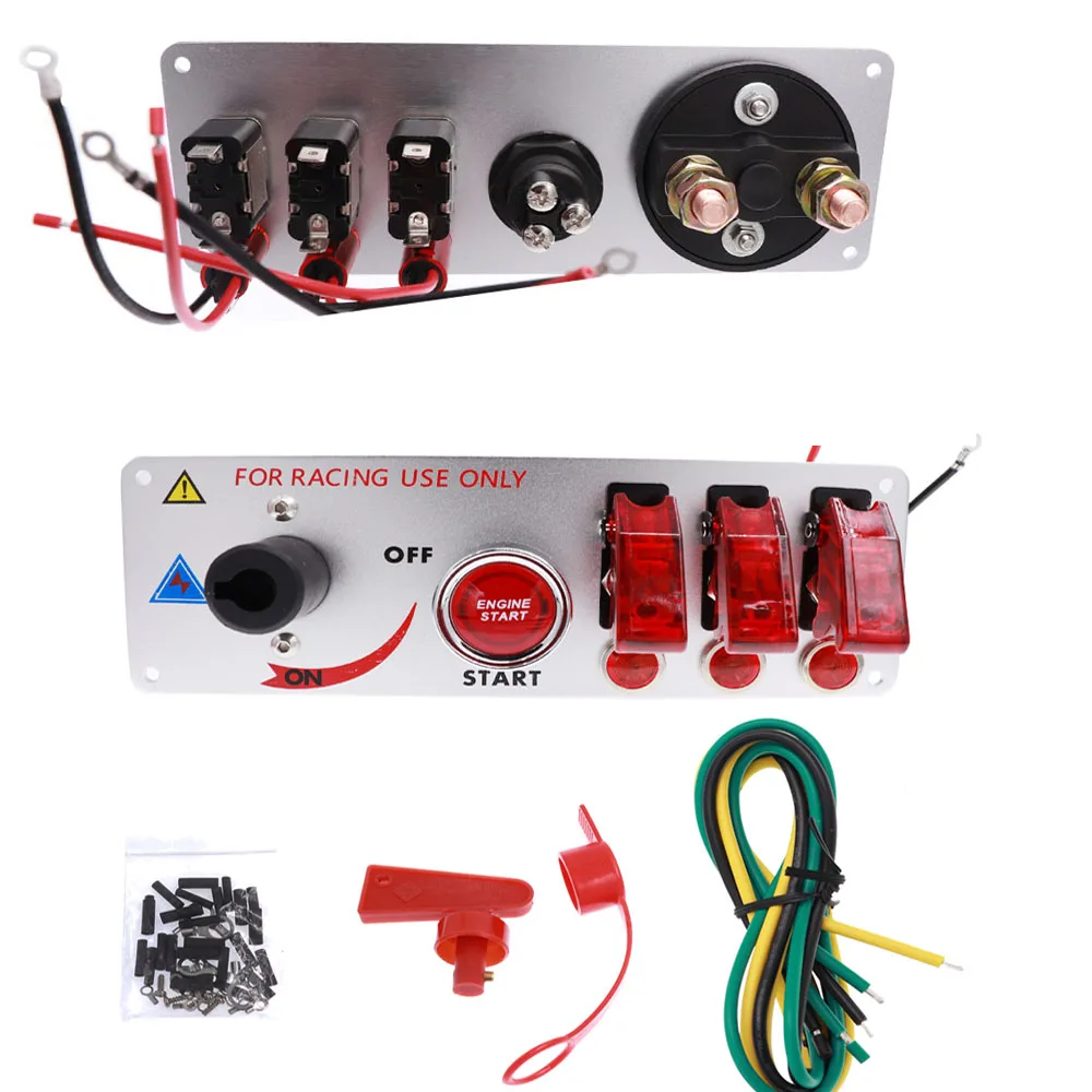 12 В Автомобильный светодиодный гоночный автомобиль двигатель зажигания
