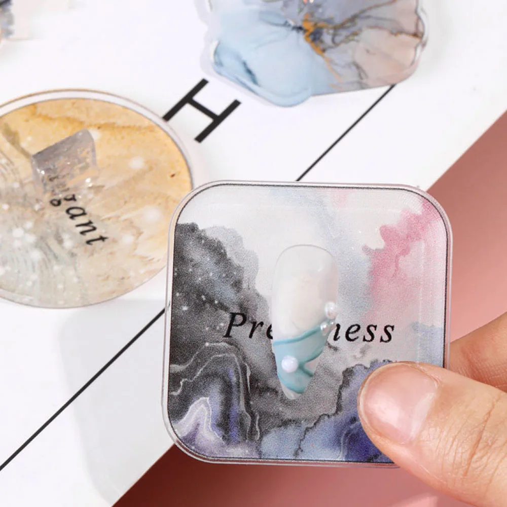 

Butterfly Palette Manicure Tool Gel Polish Display Holder Nail Tips Display Board Showing Shelf Nail Art Display Stand