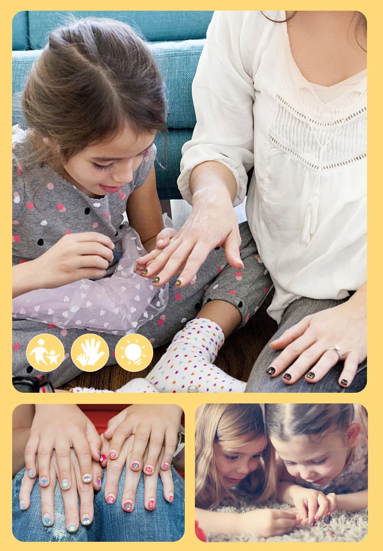 4 листа/набор универсальные наклейки для ногтей в виде животных | Игрушки и хобби