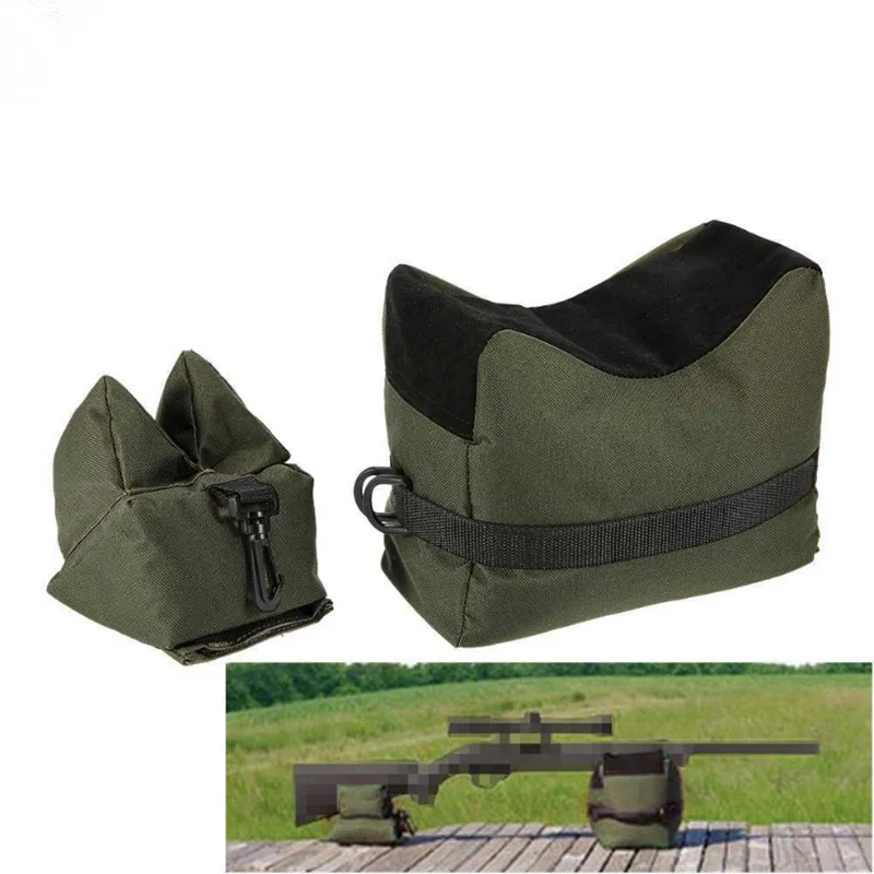 

Outdoor Tactical Sandbag Support Front & Rear Bag Hunting Clip Fixing Bag Military Sniper Shooting Target Stand Gun Accessories