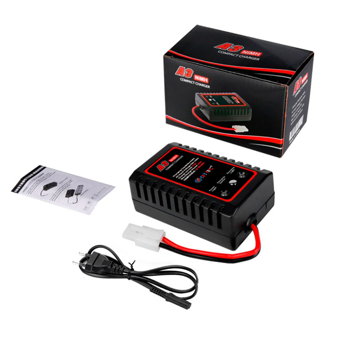 

HTRC A3 20W 2A AC Battery Charger with Tamiya Plug for 2-8S Nimh/Nicd Battery RC Car Boat Battery