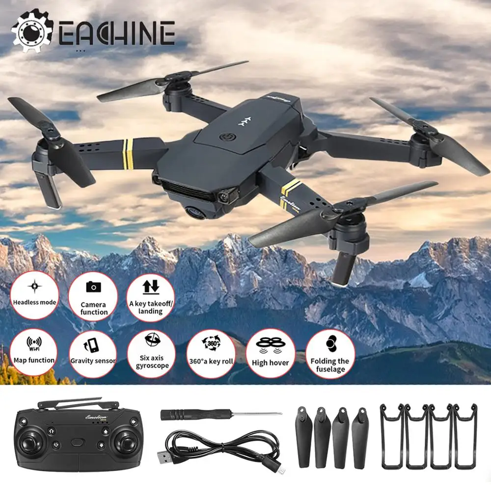 Eachine E58 WI FI с видом от первого лица Широкий формат HD Камера высокое режим удержания