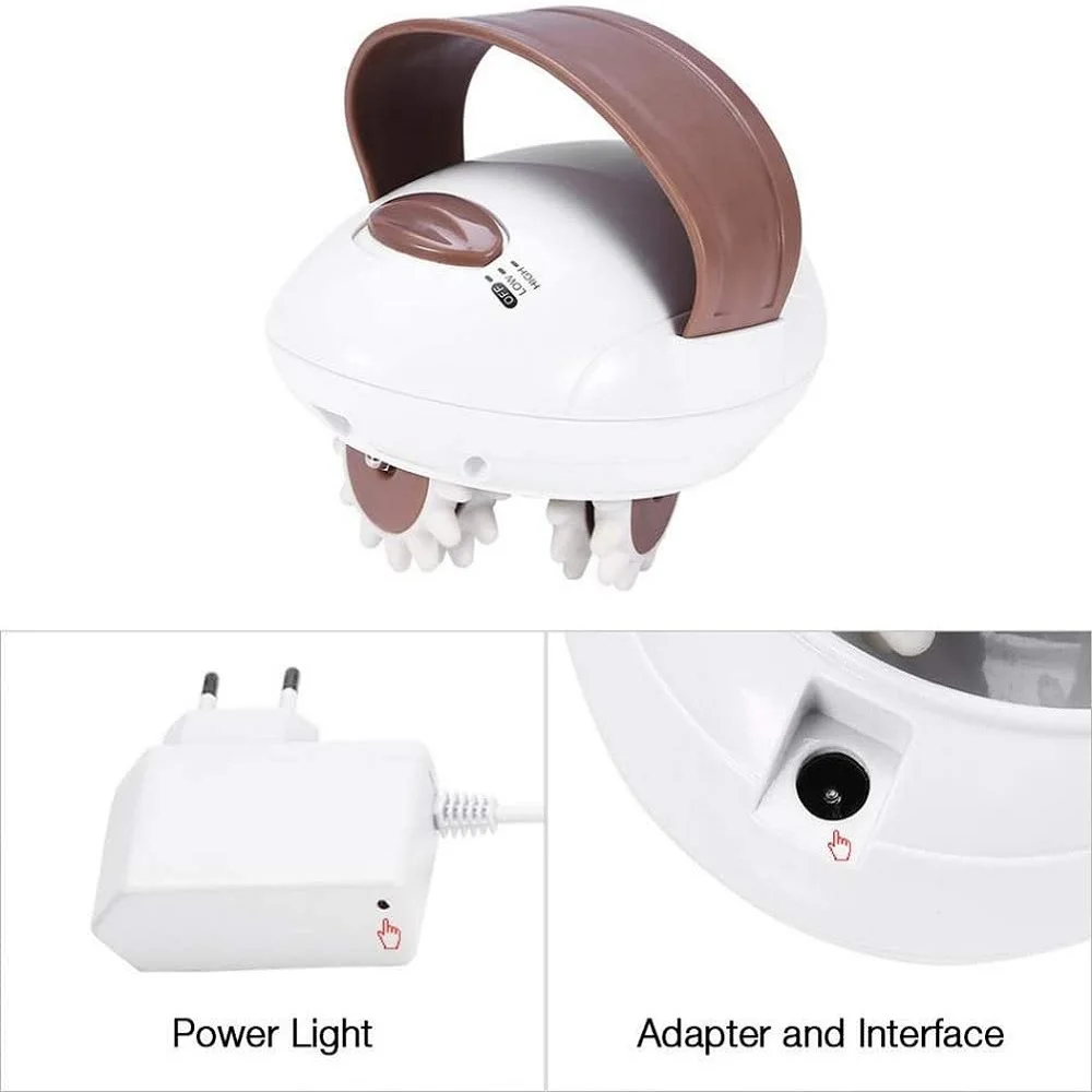 3D полный тело целлюлита массажер ролик для похудения сжигания жира ручной