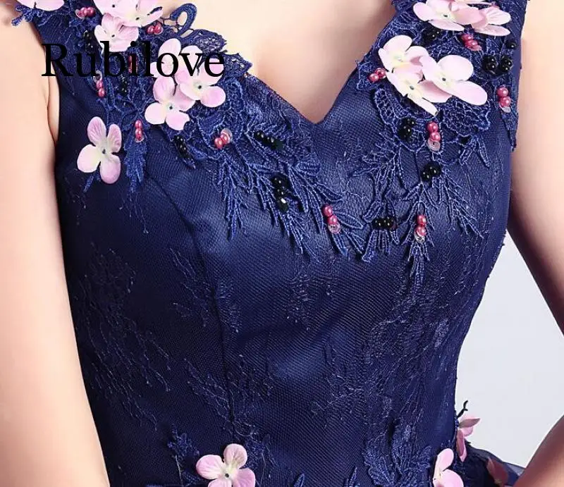 

2020 Sexy Purple Dresses V-Neck Appliques Beading Flower Lace Robe De Soiree Ball Gown Organza Bare Back Dress