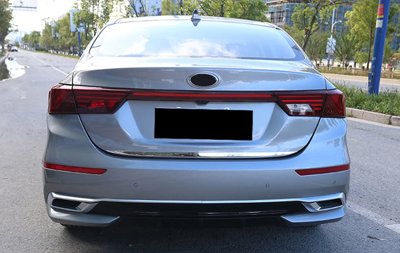 Подходит для Kia K3/Cerato 3rd Gen автомобильный Стайлинг задний багажник Декор Молдинг Накладка 1 шт. авто аксессуары