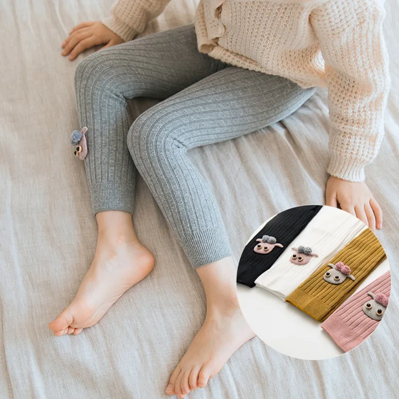 Детские зимние леггинсы для девочек|Брюки| |