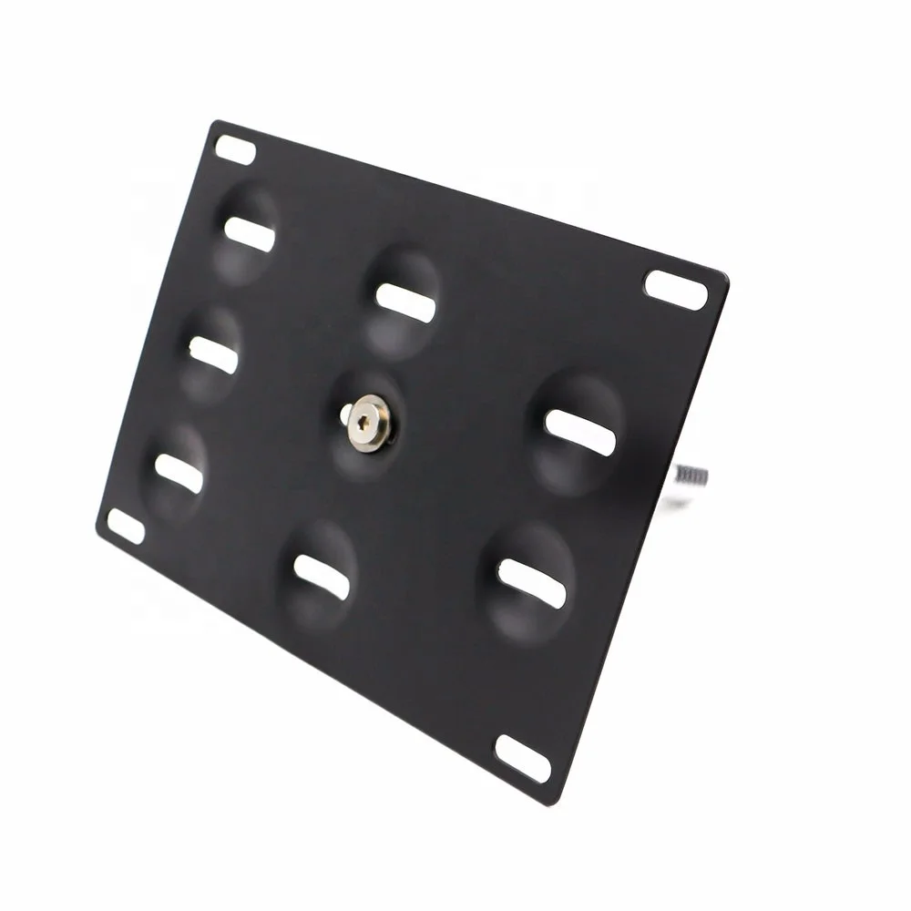 

Универсальный черный Автомобильный передний бампер Areyourshop, буксировочный крючок, Монтажный кронштейн для номерного знака, автомобильные а...