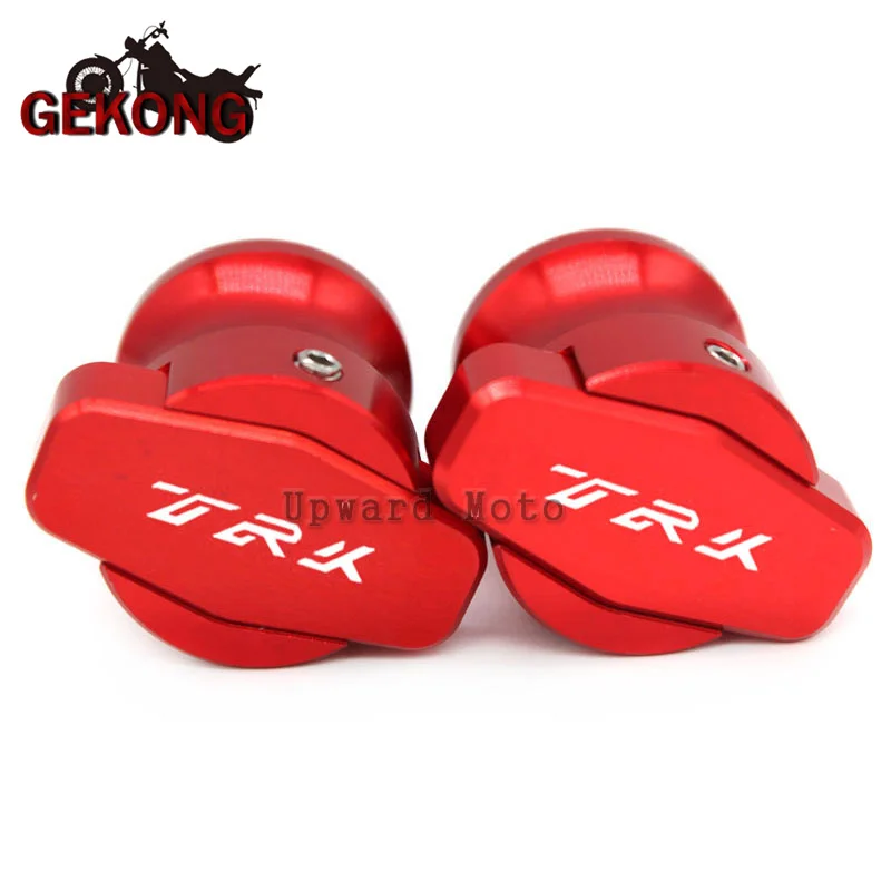 

With Logo TRK For Benelli TRK 502 502X 251 TRK502 TRK502X TRK251 Motorcycle Accessories Swingarm Spools Stand Slider Screws