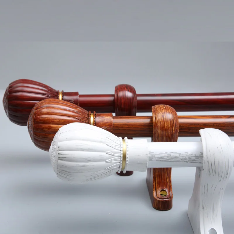 Толстая прочная римская штанга в современном скандинавском стиле с декоративной