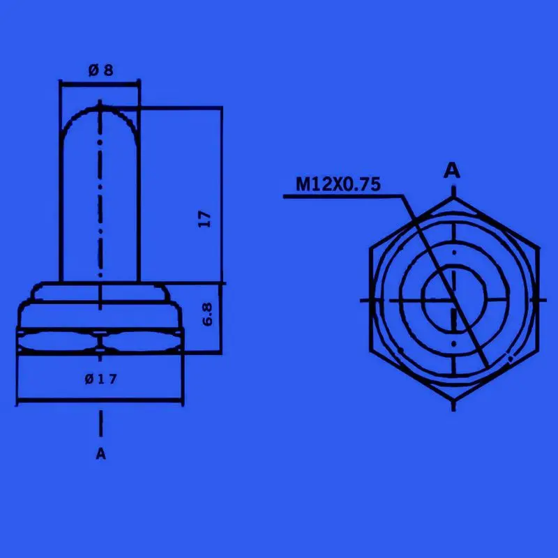 Сверхмощный Кулисный тумблер 10A 125V SPST 2 Pin ВКЛ/ВЫКЛ переключатель металлическая
