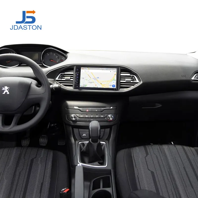 JDASTON Android 9,0 автомобильный dvd-плеер для peugeot 308/308s 2013 wifi Мультимедиа gps Навигация стерео Автомагнитола
