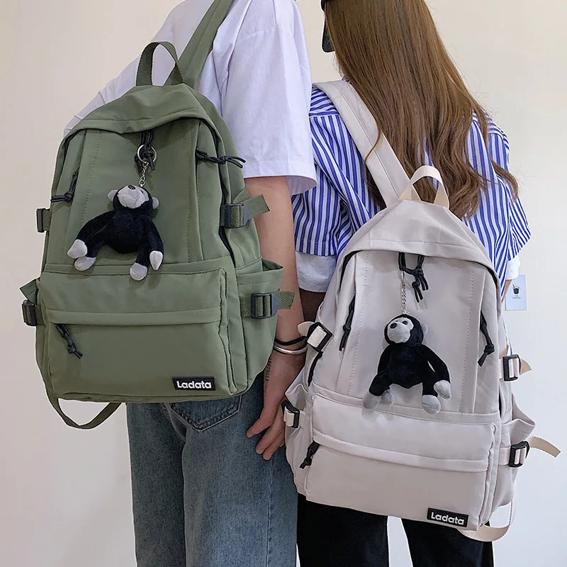 

Students School Bag Teenagers Casual Backpack Waterproof Nylon Travel Daypack Bookbag Large Capacity Waterproof Laptop Backpack