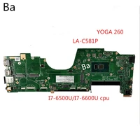 the lenovo thinkpad yoga 260 laptop motherboard i7 6500ui7 6600u cpu la c581p motherboard is fully tested