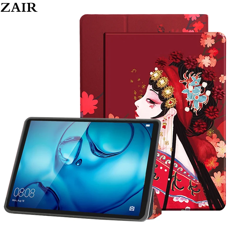 

New PU Leather Smart Case For Huawei MediaPad M3 8.4 inch BTV-W09 BTV-DL09 Stand Flip Cover For Huawei M3 8.4'' Tablet Case