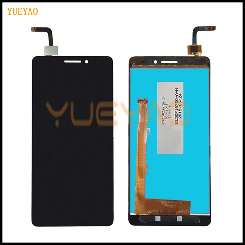 ЖК-дисплей для Lenovo Vibe P1m с сенсорным экраном дигитайзер сборка P1ma40 P1mc50 рамкой |