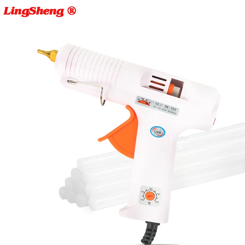 110 Вт клеевой пистолет с регулируемой постоянной температурой инструмент для