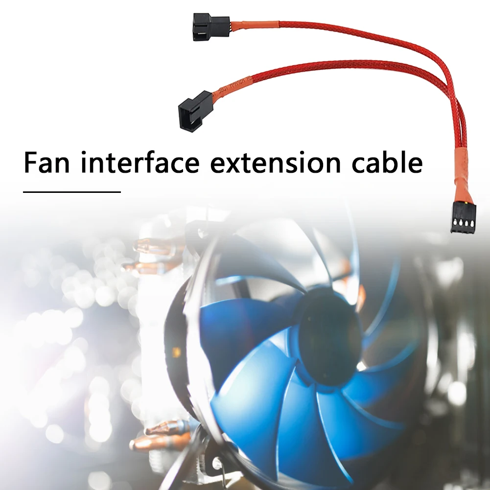 Кабель-разветвитель 4 контакта Y-образный разъем адаптер вентилятора для ЦП ПК