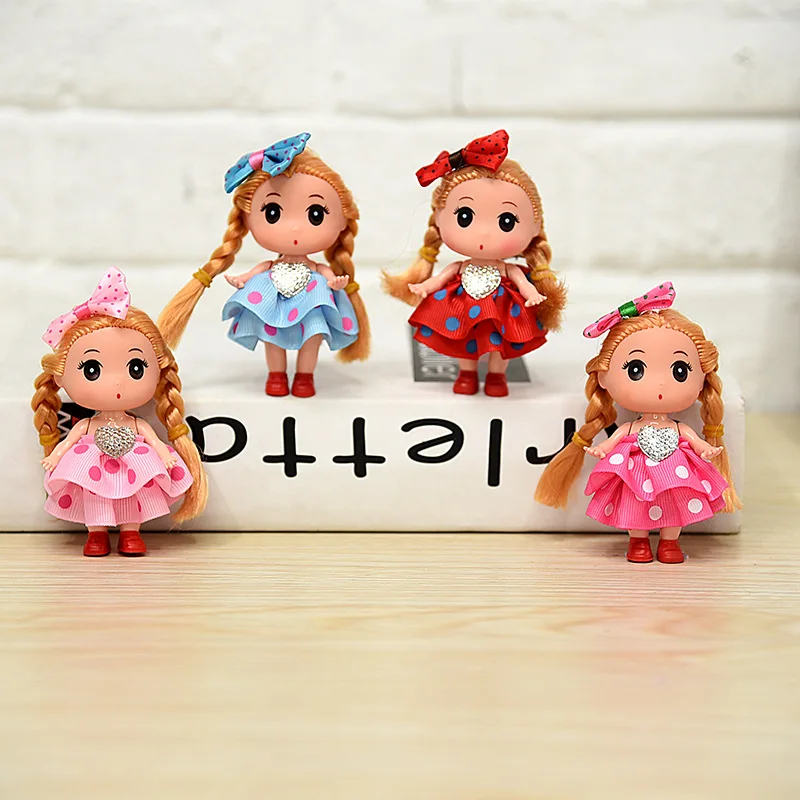 9 см в форме сердца стиле Принцесса запутанные куклы для полненьких детей ключей