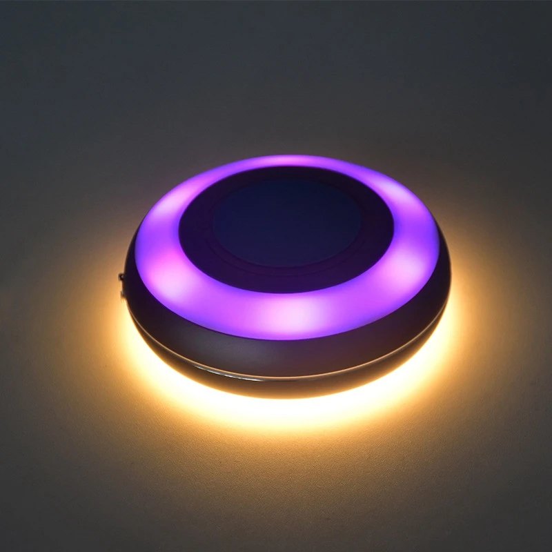 

Colorful Lights,netic Pat Lamp Press Lamp Cabinet Light LED Night Light USB Bedside Emergency Lamp for Bedroom