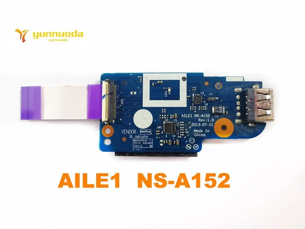 

Original for lenovo laptop E440 usb board resde board with cable E440 AILE1 NS-A152 tested good free shipping