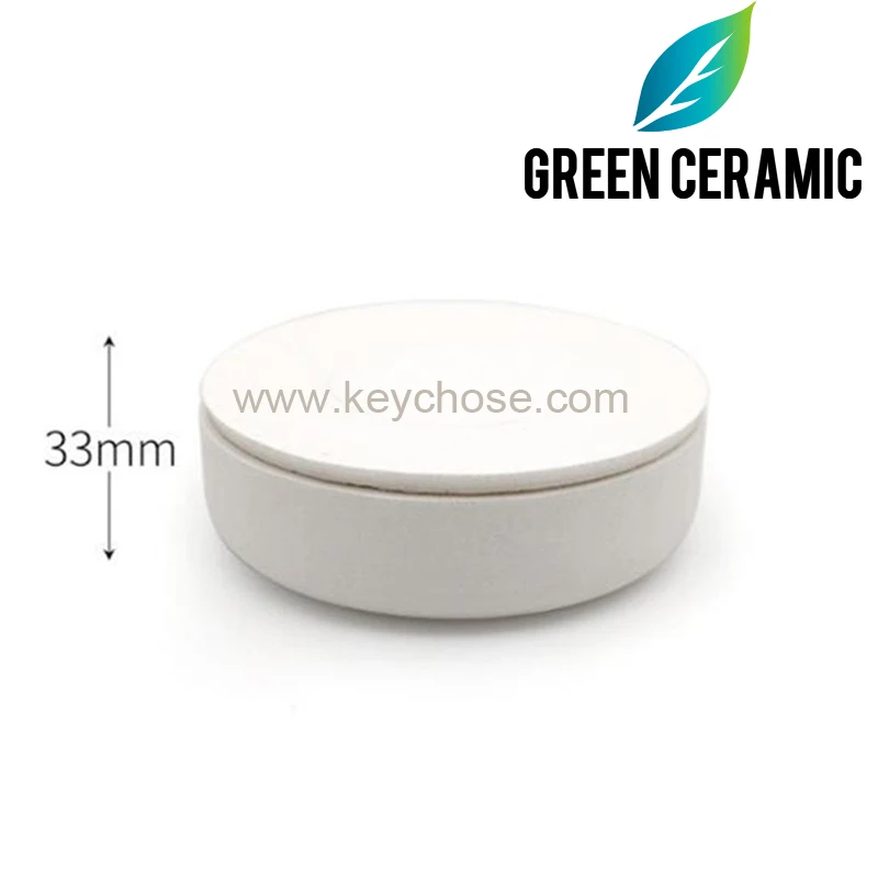 

Металлокерамический тигель из циркония для корон, мостов, стоматологов, лабораторная крышка, круглые бусины в духовке высокой чистоты