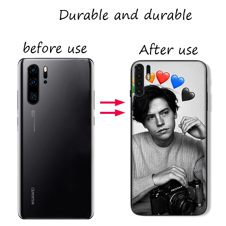 Чехол для телефона Cole Sprouse из ТПУ Huawei P Smart Plus 2018 2019 Z Y6 Y7 Y9 Prime P40 Pro Max|Бамперы| |