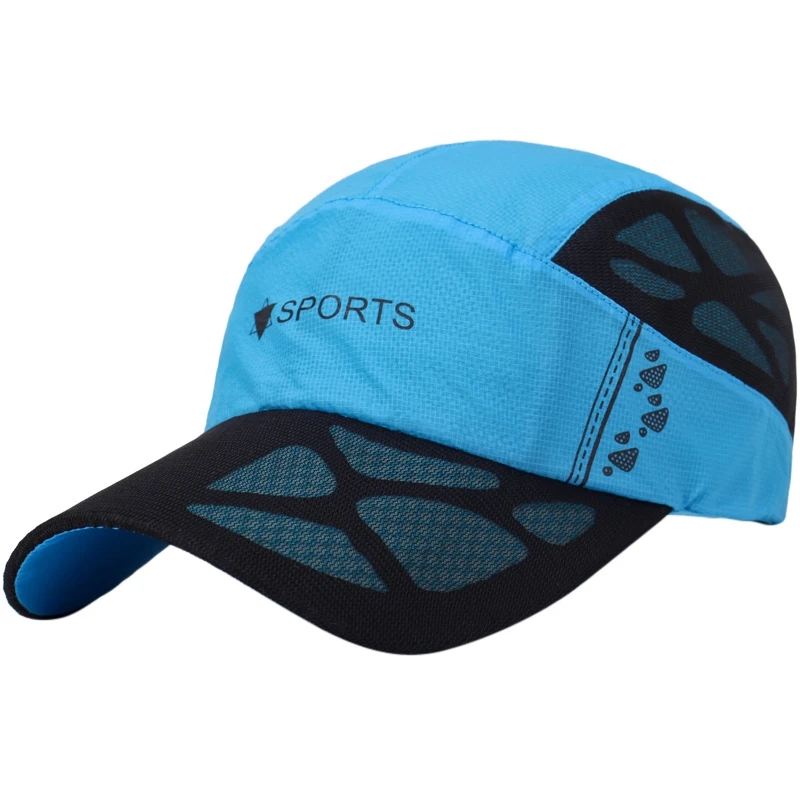 

Men Women Visor Caps Outdoor Quick Drying Visor Caps Sport Cool Summer Running Hip Hop Baseball Mesh Hat